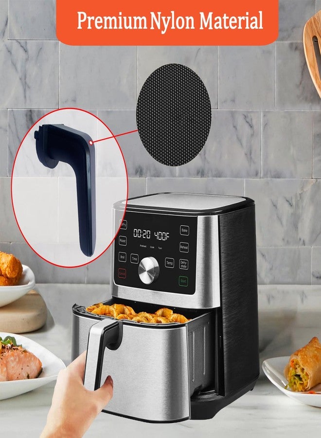 HQT Air Fryer Handle Replacement Parts for Instants Vortex Plus 4 Quart Air Fryers, Upgraded Air Fryer Handle Accessories for Instants 4QT Air Fryer, Ergonomic Design, Dishwasher Safe - Image 5